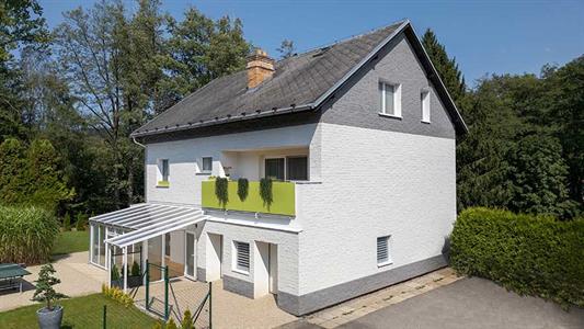 52_Fasáda rodinného domu - barva: bílá, tmavě šedá