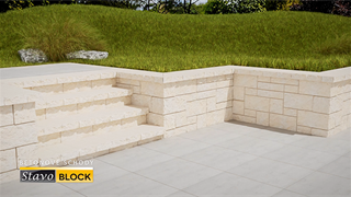 Stavoblock schodiště  
